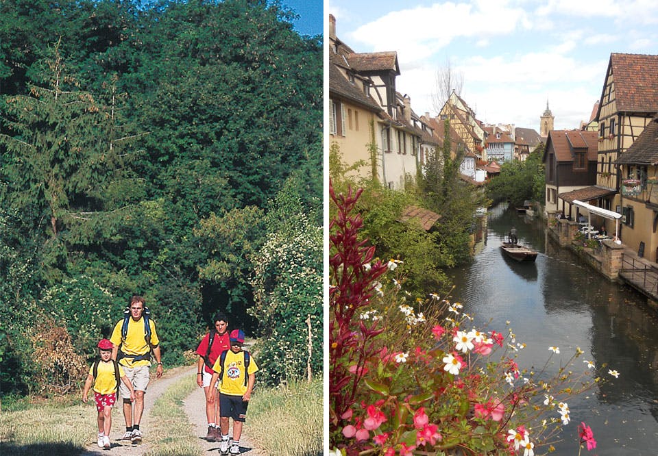 alsace 2 Frankrike, landsby